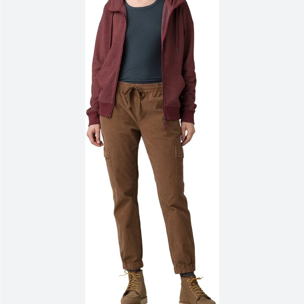 Prana Lost Highway Pants in Sepia, M Corduroy Joggers, Like New